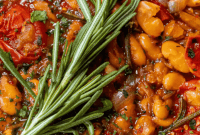 Savory White Beans in Herb Broth