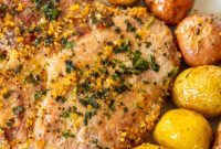 Hearty Pork Chops and Roasted Potatoes