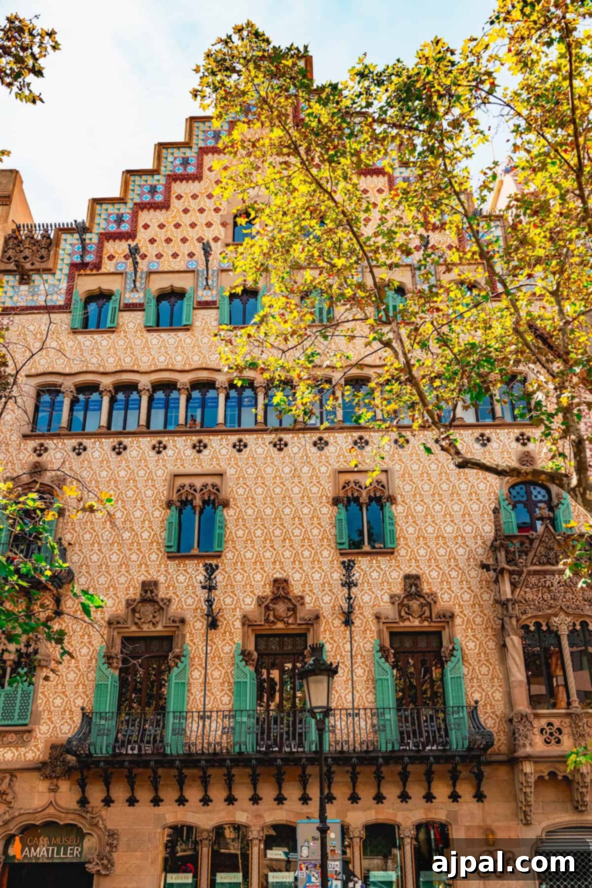 A scenic view of Barcelona city, capturing its unique architecture and vibrant streets.