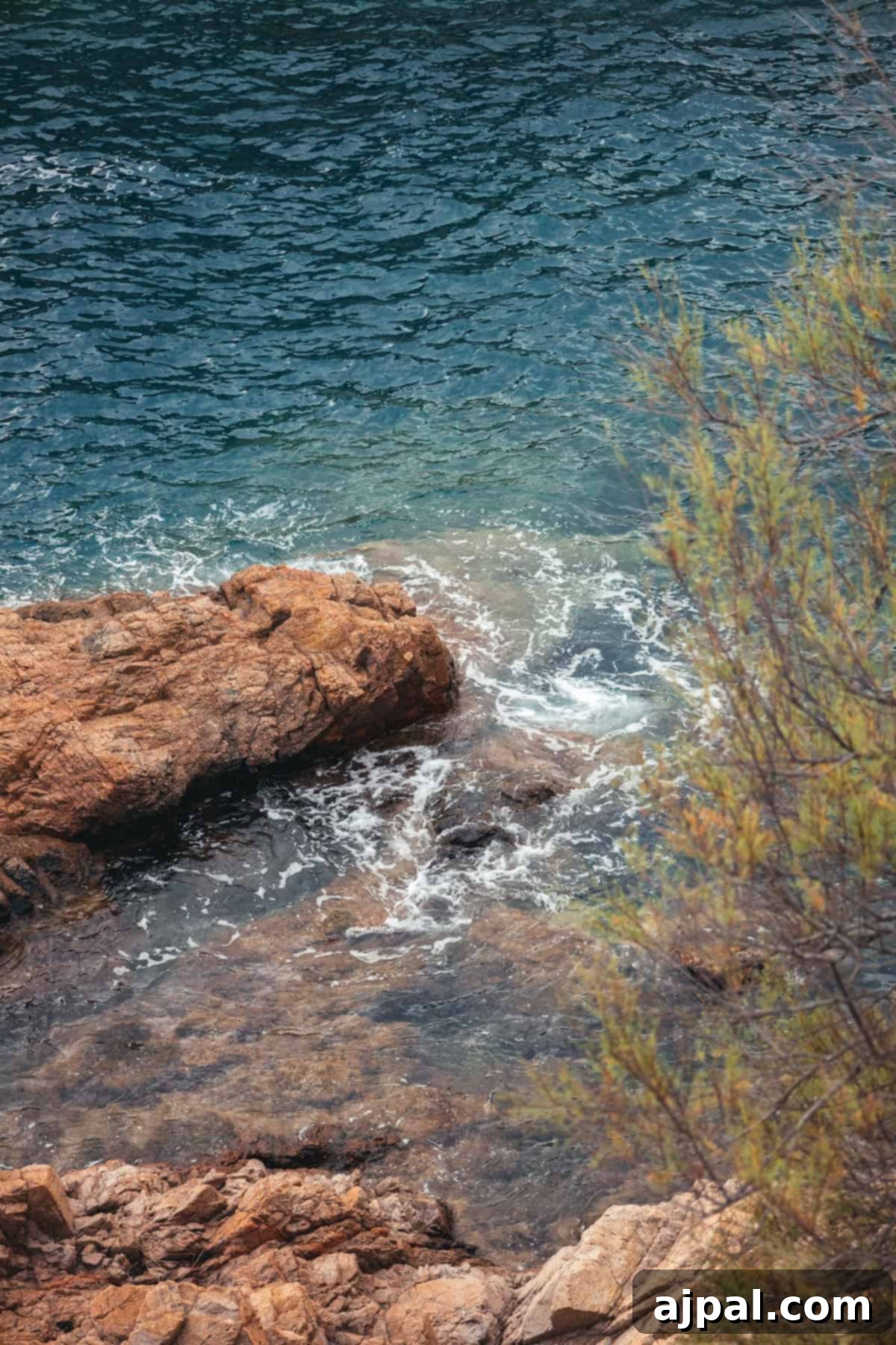 Scenic view of the Costa Brava coastline in Spain, a region known for its beautiful beaches and Mediterranean diet.