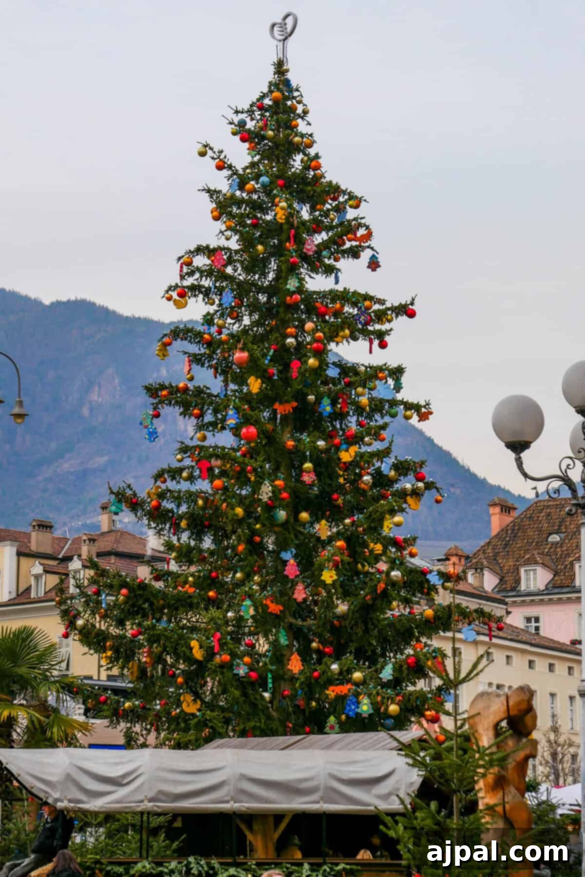Discover Bolzano: Italy's Alpine Gem 8 Colorful buildings along a pedestrian street in Bolzano