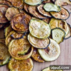 Crispy and healthy zucchini chips, a great paleo, sugar-free, and grain-free snack.