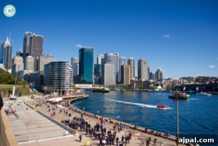 Experience Sydney, Australia 3 Circular Quay from the Opera House, Sydney