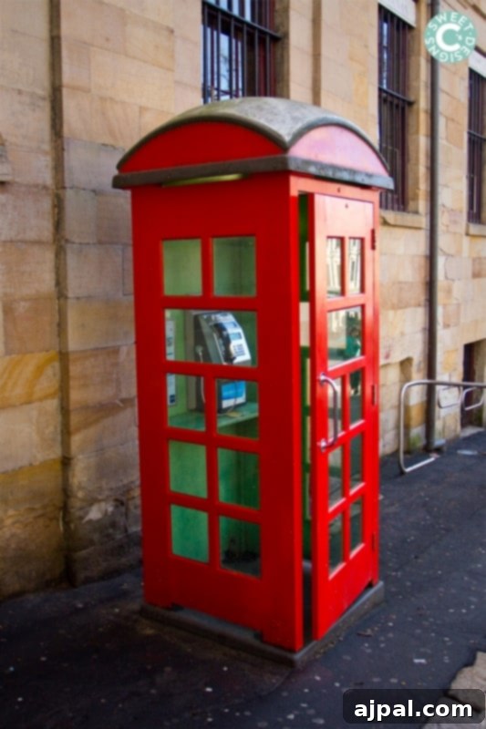 Experience Sydney, Australia 5 Red phone booth in The Rocks, Sydney