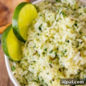 Zesty Chipotle Lime Rice 12 A Chipotle knockoff with cilantro lime rice.
