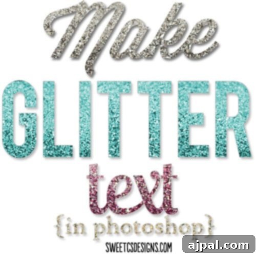 Related Tutorial: How to Create Stunning Glitter Text in Photoshop