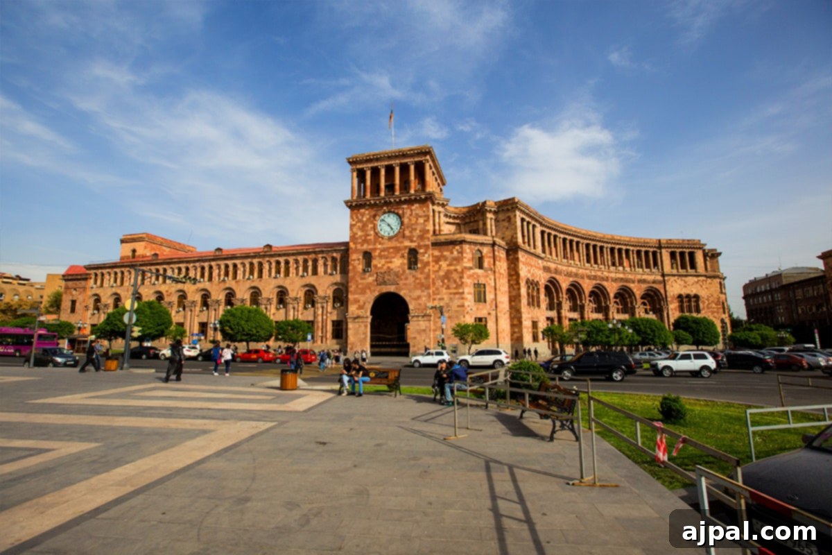 Yerevan Armenia's Pink City 8 Admiring the beautiful architecture of Yerevan, Armenia
