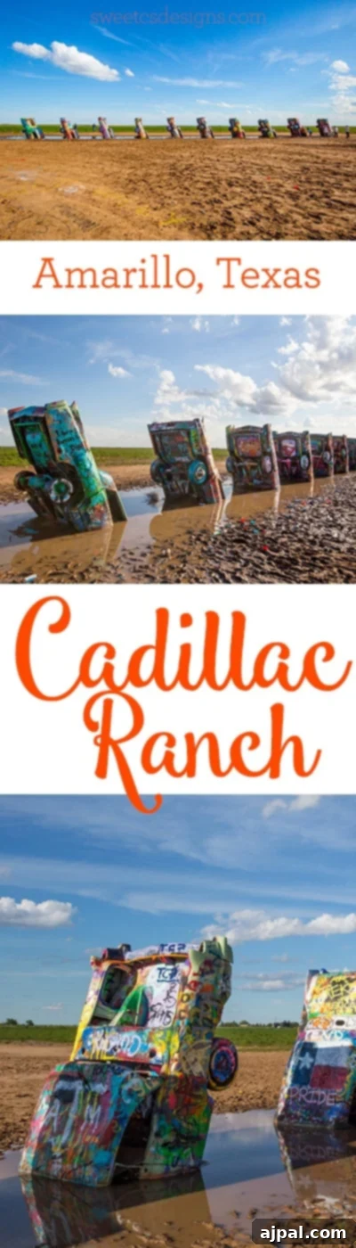 Texas's Tilted Cadillac Artscape 5 Cadillac ranch- I love this quirky road trip stop!