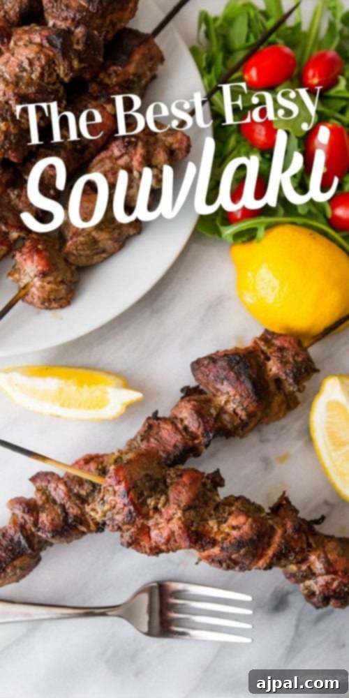 The Ultimate Grilled Souvlaki 4 The perfect Greek souvlaki on skewers.
