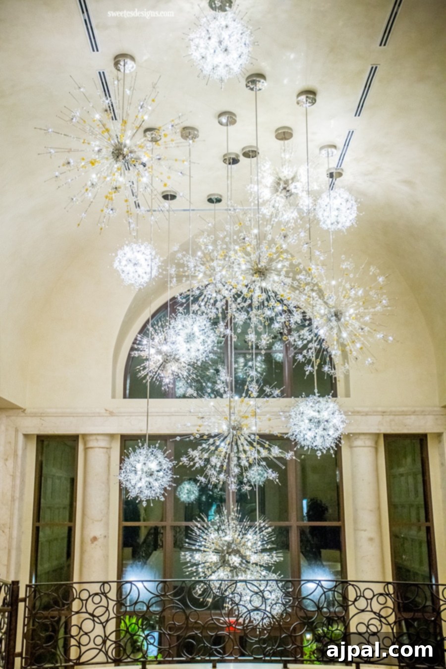 Four Seasons Orlando at Disney World A Magical Getaway 2 Grand chandelier in the lobby of Four Seasons Orlando at Disney World