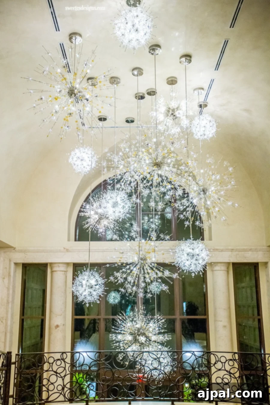 Four Seasons Orlando at Disney World: A Magical Getaway 2 Grand Chandelier in Four Seasons Orlando Lobby