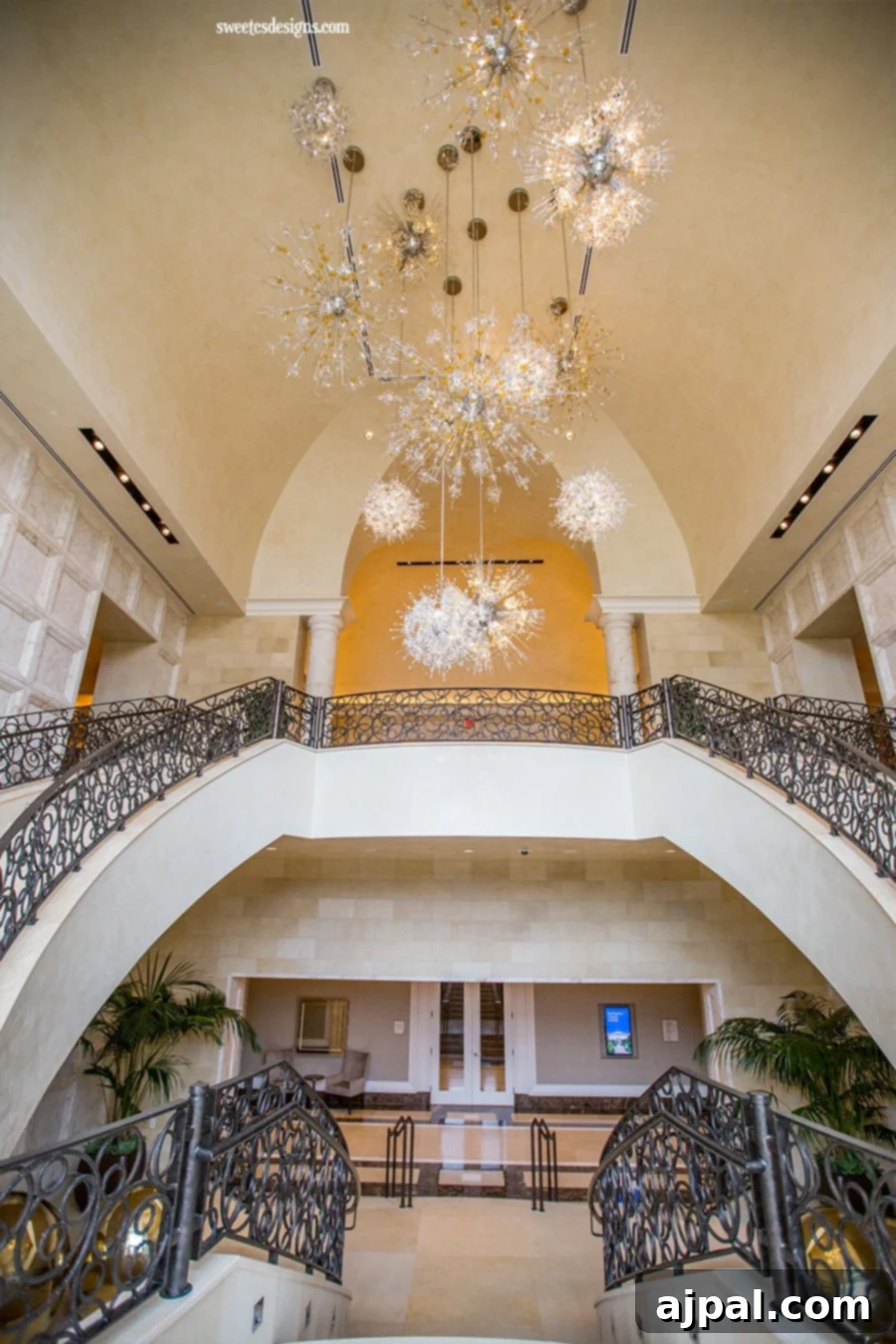Four Seasons Orlando at Disney World: A Magical Getaway 3 Elegant Lobby and Staircase at Four Seasons Orlando