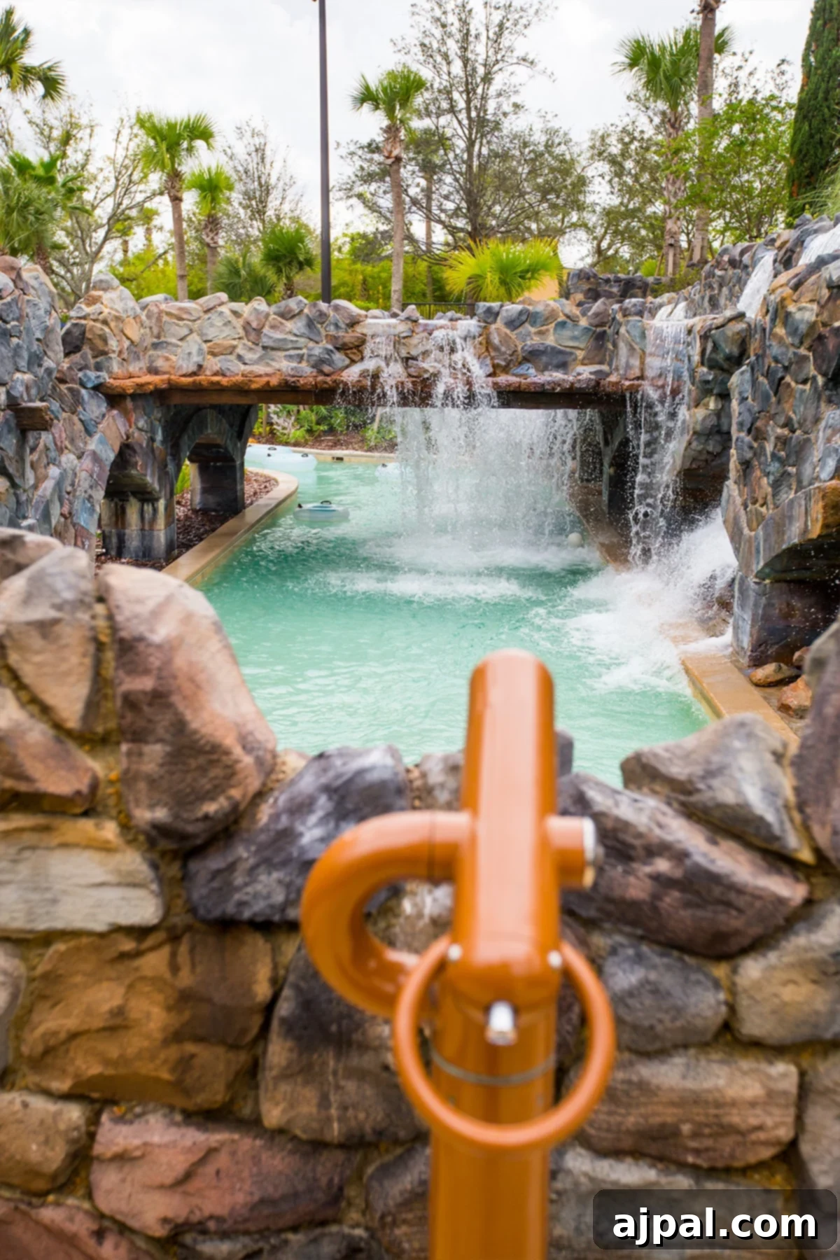 Four Seasons Orlando at Disney World: A Magical Getaway 7 Fun Water Cannons on the Lazy River at Four Seasons Orlando