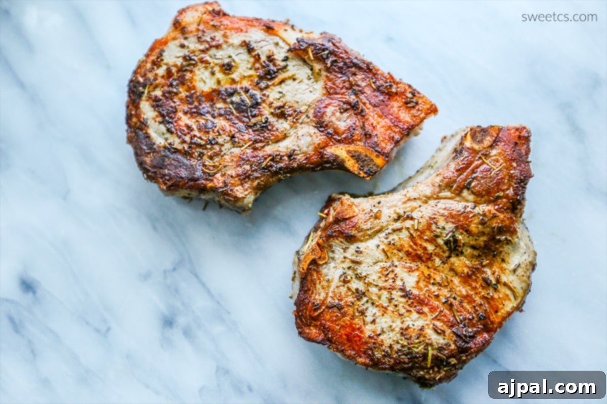 Aromatic Herbs de Provence Pork Chops 5 The ultimate method for achieving succulent and flavorful pork chops every single time.