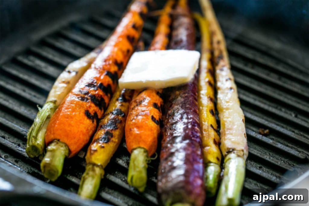 Golden Skillet Butter Carrots 3 These buttered roasted carrots are so easy and delicious!