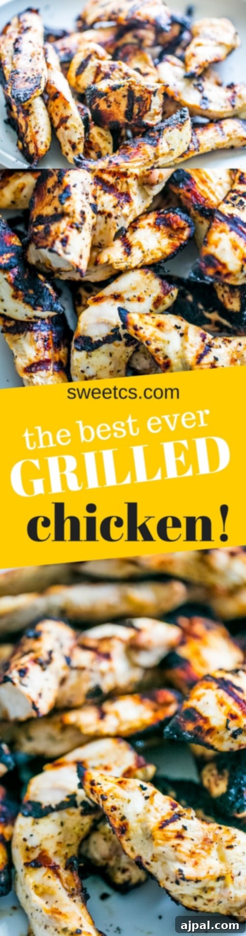 Grilled Chicken Perfection 7 A tantalizing view of grilled chicken skewers, highlighting the beautiful char and tender texture.