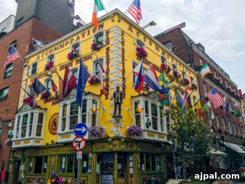 Dublin Awaits Top Reasons and Essential Experiences 4 A picturesque view of the Liffey River in Dublin, with iconic bridges and historic buildings lining the banks.