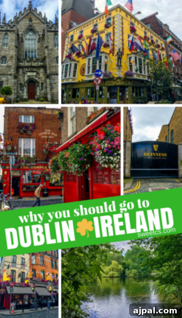 Dublin Awaits Top Reasons and Essential Experiences 34 A compelling image encouraging readers to visit Dublin, Ireland, highlighting key attractions and experiences.