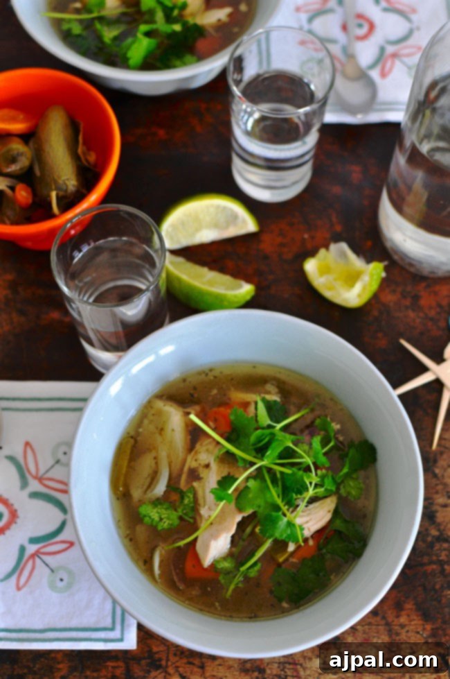 30 Cozy Slow Cooker Soups for Fall 6 Authentic Slow Cooker Caldo de Pollo, a comforting Mexican chicken soup