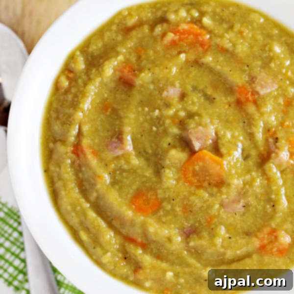 30 Cozy Slow Cooker Soups for Fall 17 Classic Slow Cooker Split Pea Soup, a hearty and budget-friendly comfort food