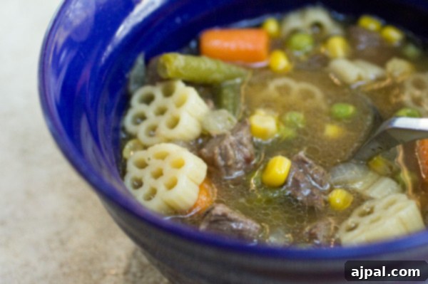 30 Cozy Slow Cooker Soups for Fall 12 Wholesome Slow Cooker Beef Vegetable Soup, a classic comfort food