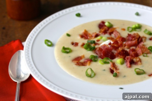 30 Cozy Slow Cooker Soups for Fall 22 Classic Slow Cooker Baked Potato Soup, creamy and loaded with toppings