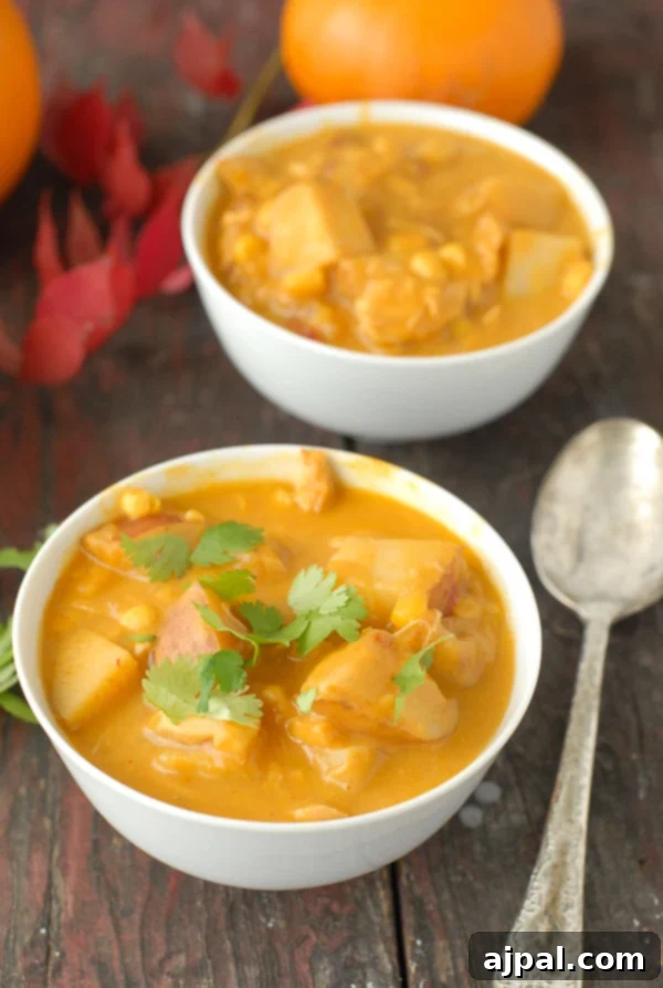 30 Cozy Slow Cooker Soups for Fall 23 Spicy Slow Cooker Pumpkin Chowder, a flavorful and warming fall soup