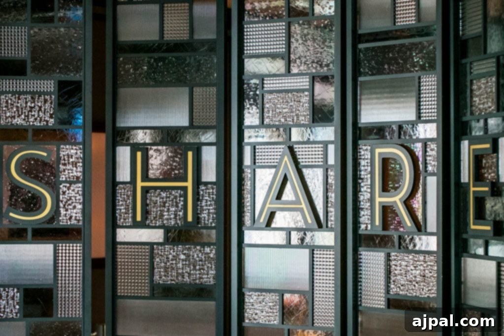 elegant interior of Share by Curtis Stone restaurant on Ruby Princess