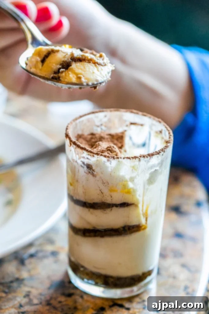delicious Tiramisu from International Cafe, Ruby Princess