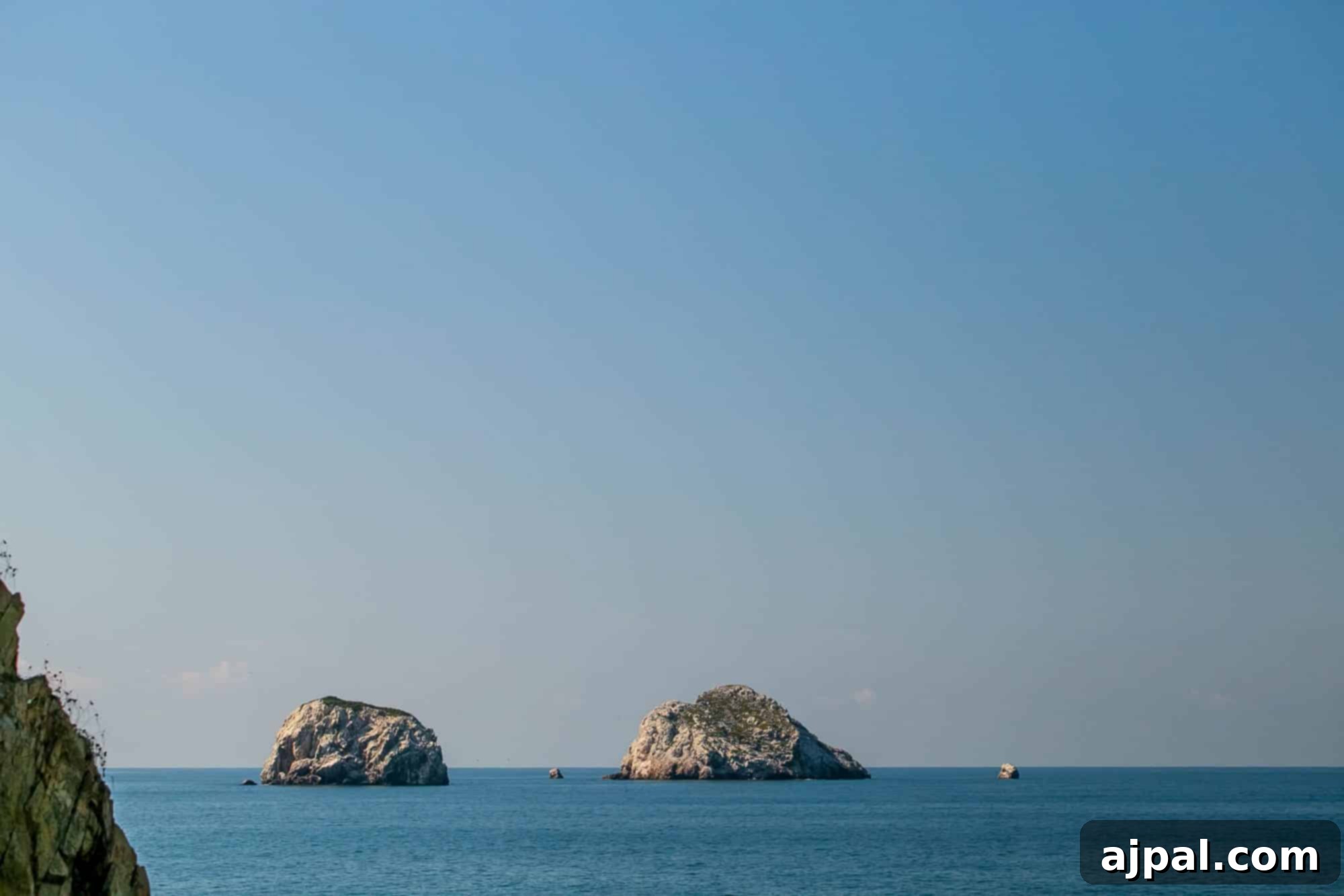 Mazatlan Magic from the Ruby Princess 5 rocks in the ocean
