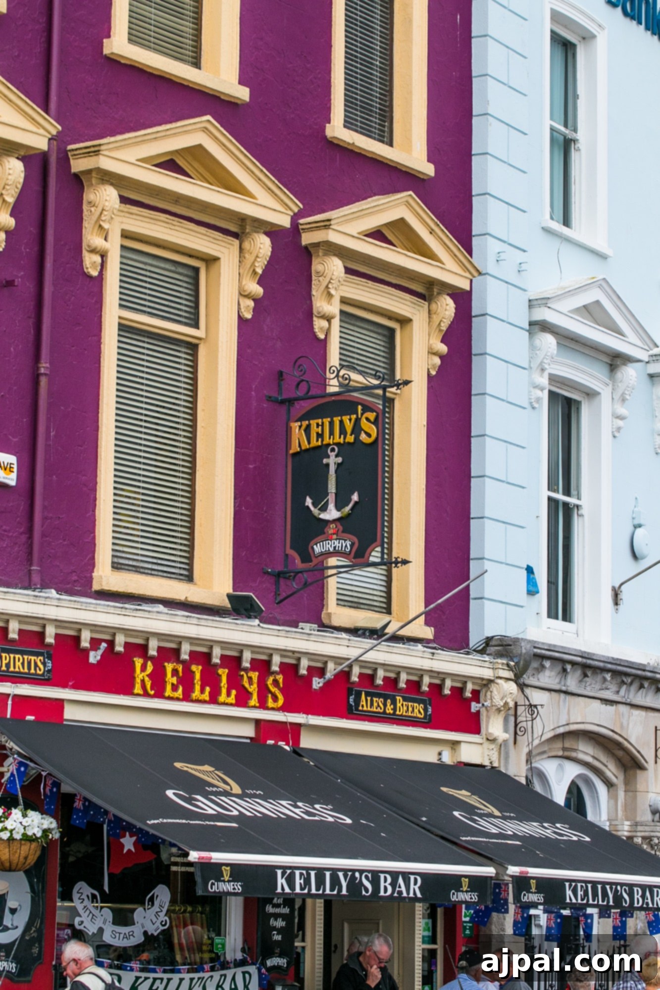 Cobh Ireland Historic Port 9 Kelly's bar and grill in Cobh, Ireland