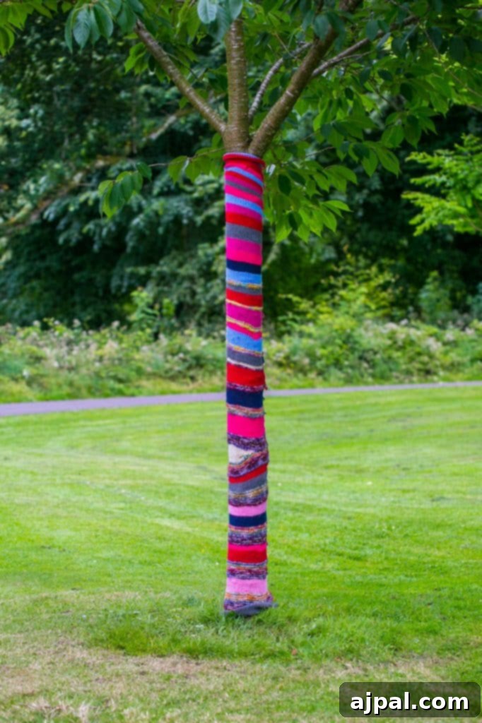 yarn tree, blarney castle ireland