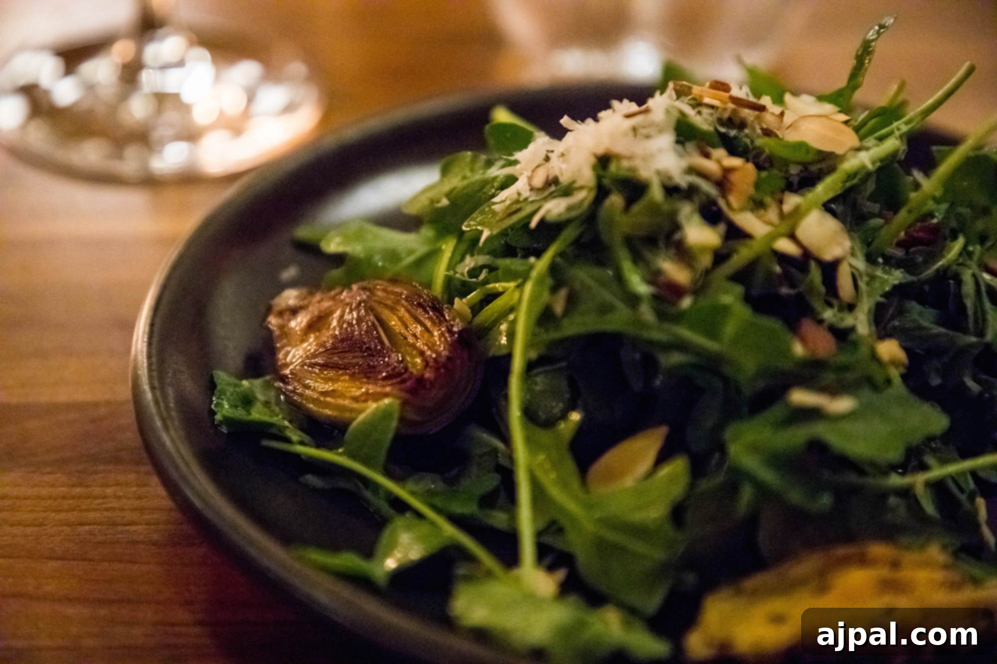 San Francisco: Your 2-Day Adventure 8 Green salad with artichoke and a glass of wine