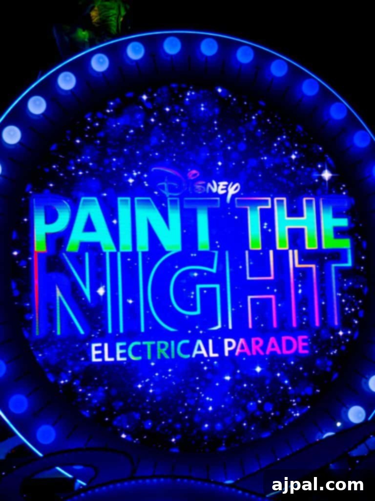 Logo for Disney's Paint the Night Electrical Parade
