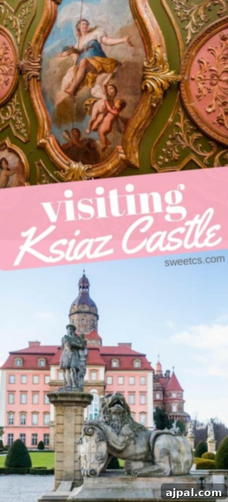 Ksiaz Castle Hotel 12 Ksiaz Castle in Western Poland, a stunning historic fortress and hotel.