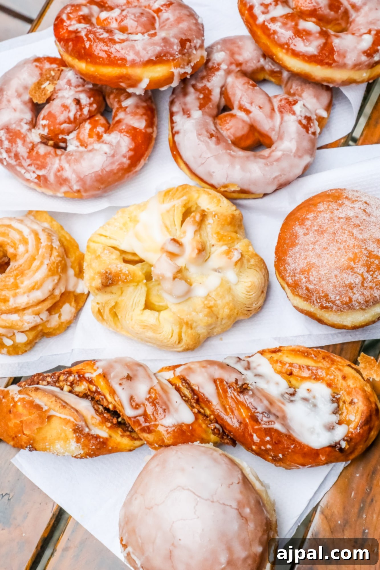 Explore Berlin: An Insider's Handbook 12 A variety of donuts on a table in Berlin.