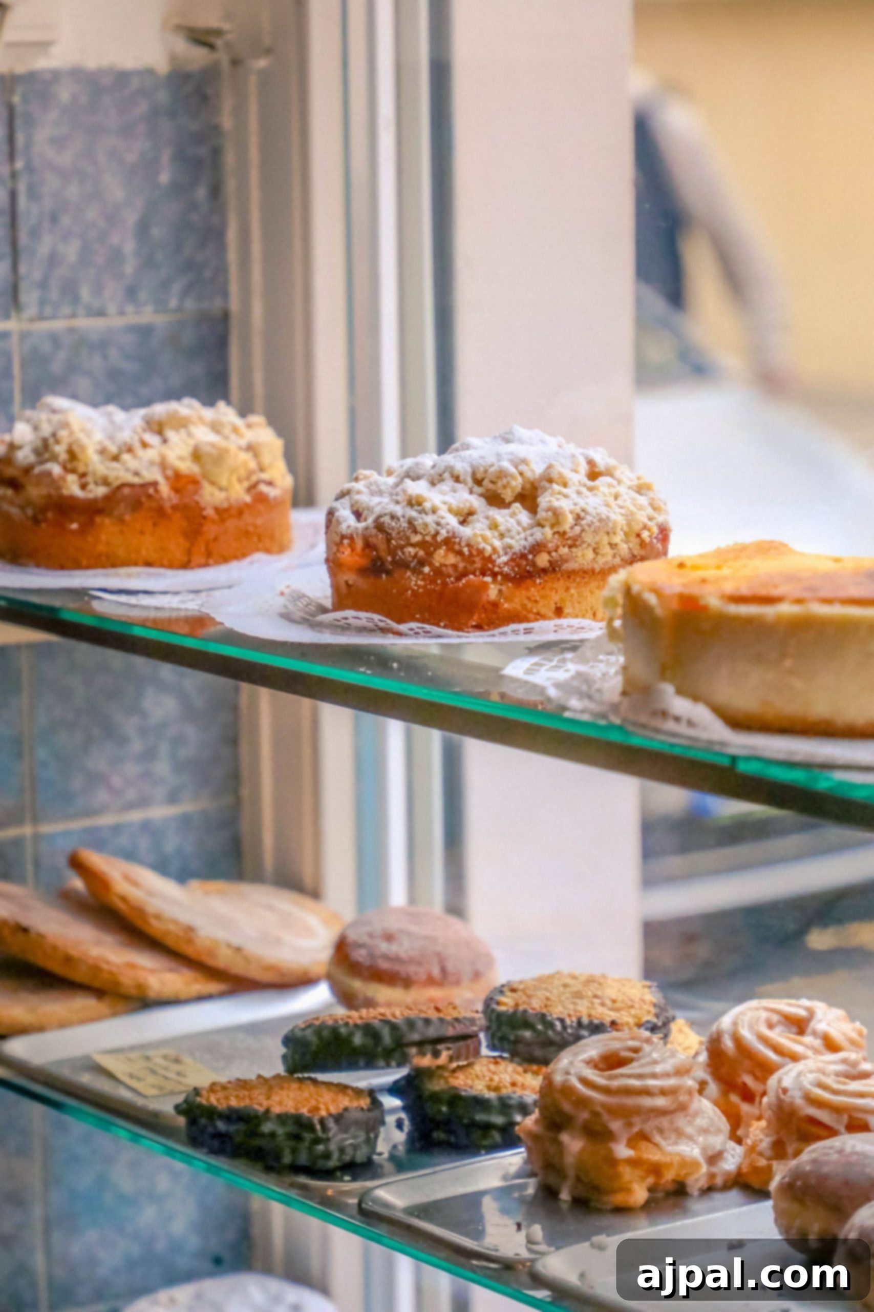 Explore Berlin: An Insider's Handbook 10 A glass display case with a variety of pastries on it at a Berlin bakery.