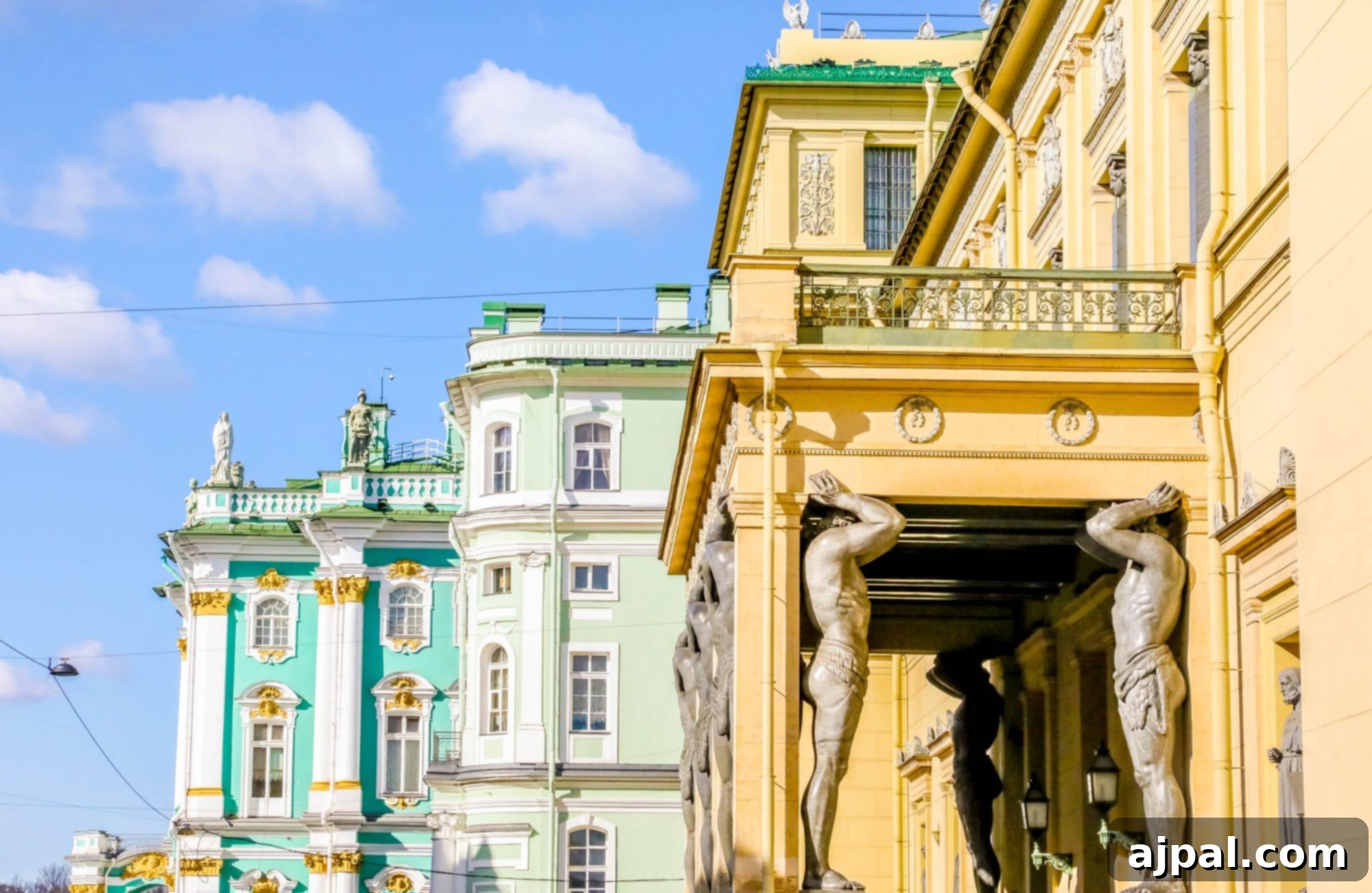 A picturesque scene from St. Petersburg, Russia, during a memorable cruise shore excursion.