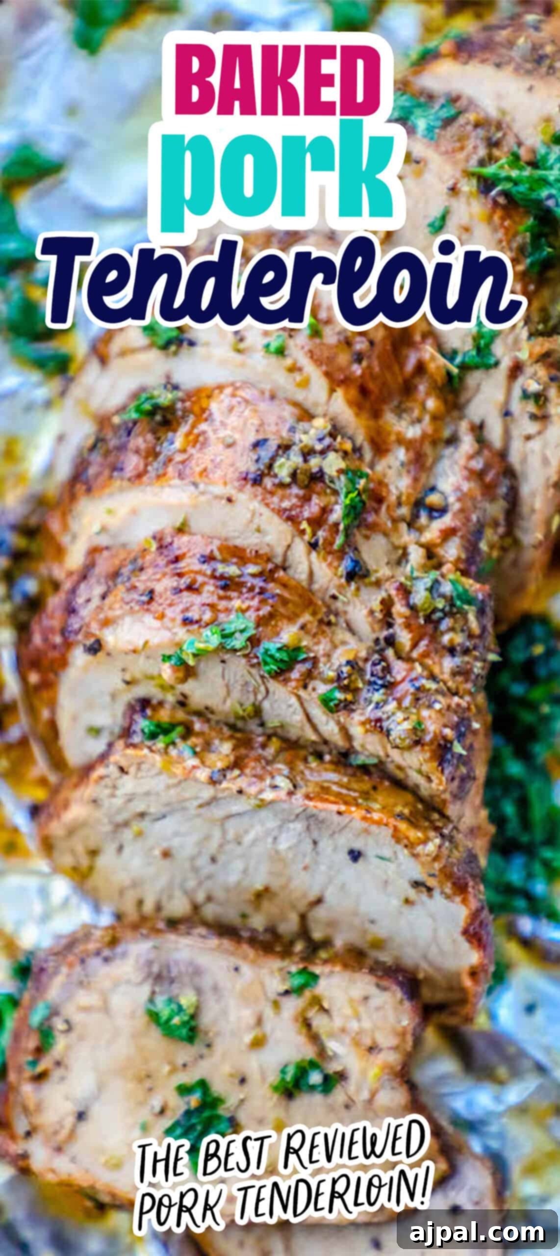 Your New Favorite Baked Pork Tenderloin 13 Easy baked pork tenderloin with the text easy baked pork tenderloin.