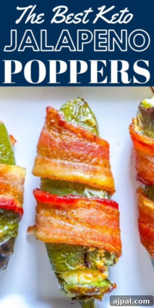 picture of bacon wrapped jalapeno poppers on a plate