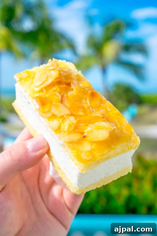 Savor Sanibel: A Culinary Journey 8 An appetizing dessert with almonds, perfect for dinner on Sanibel Island, Florida.