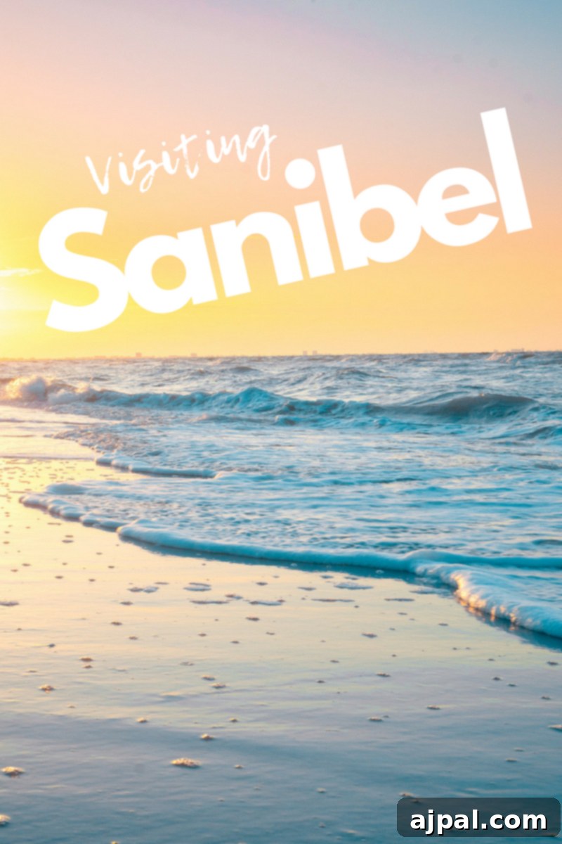 A beautiful sunset view of Sanibel Island, Florida, hinting at travel possibilities.