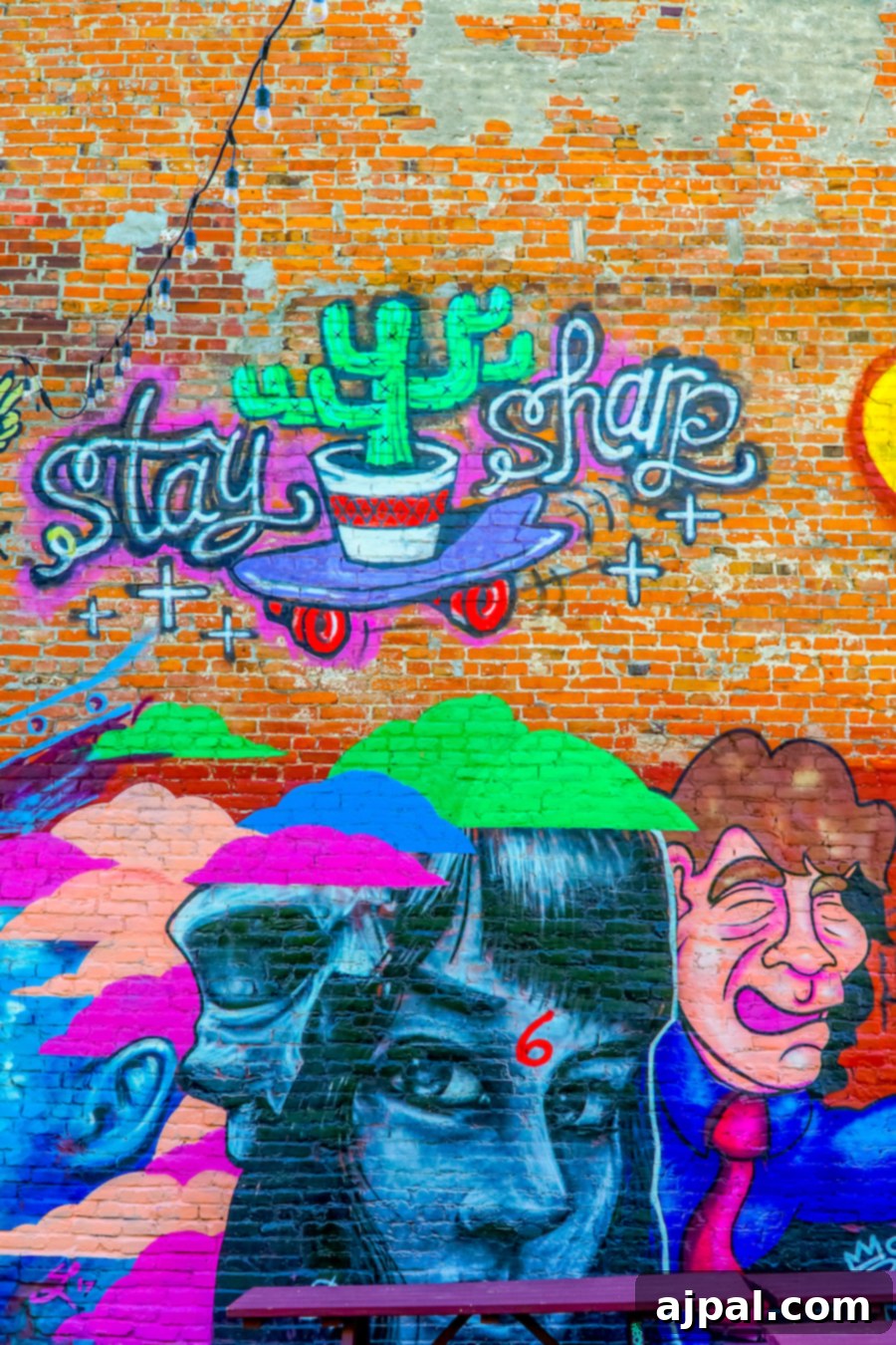 Kansas City's Best: An Insider's Guide 23 Detailed graffiti art covering a brick building in Kansas City's Art Alley