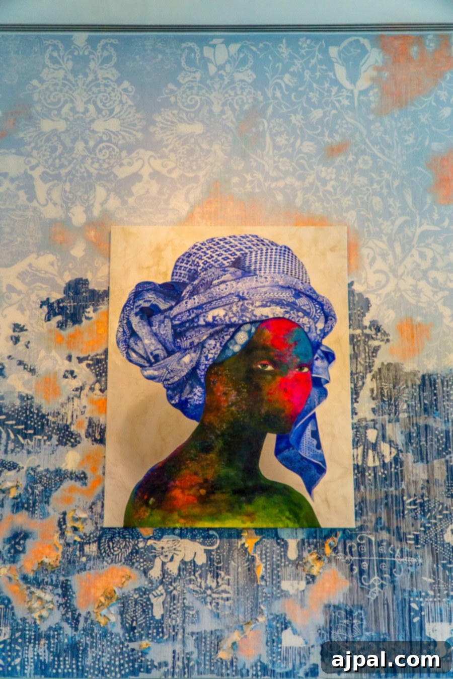 Discover Kansas City: 10 Unforgettable Experiences 13 Painting of a woman wearing a turban inside the Kemper Museum of Contemporary Art, Kansas City