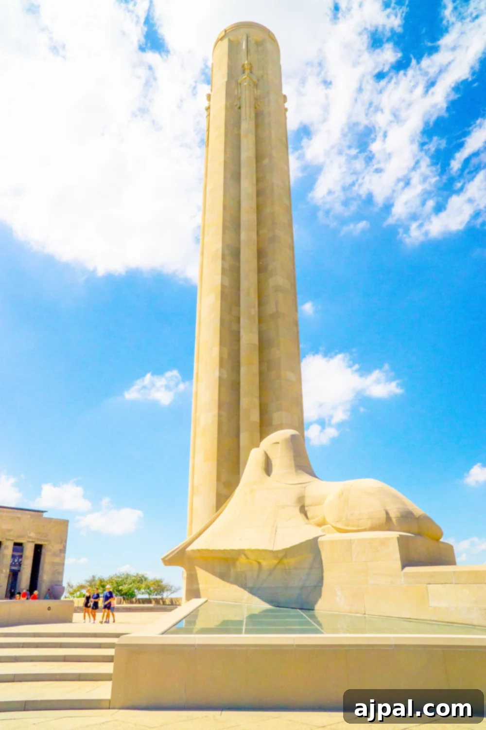 Discover Kansas City: 10 Unforgettable Experiences 15 Lion statue guarding a fountain at the World War I Museum and Memorial in Kansas City