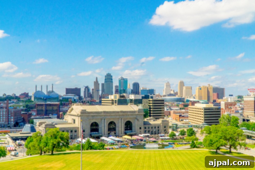 Discover Kansas City: 10 Unforgettable Experiences 8 Kansas City, Missouri skyline at dusk, viewed from a park