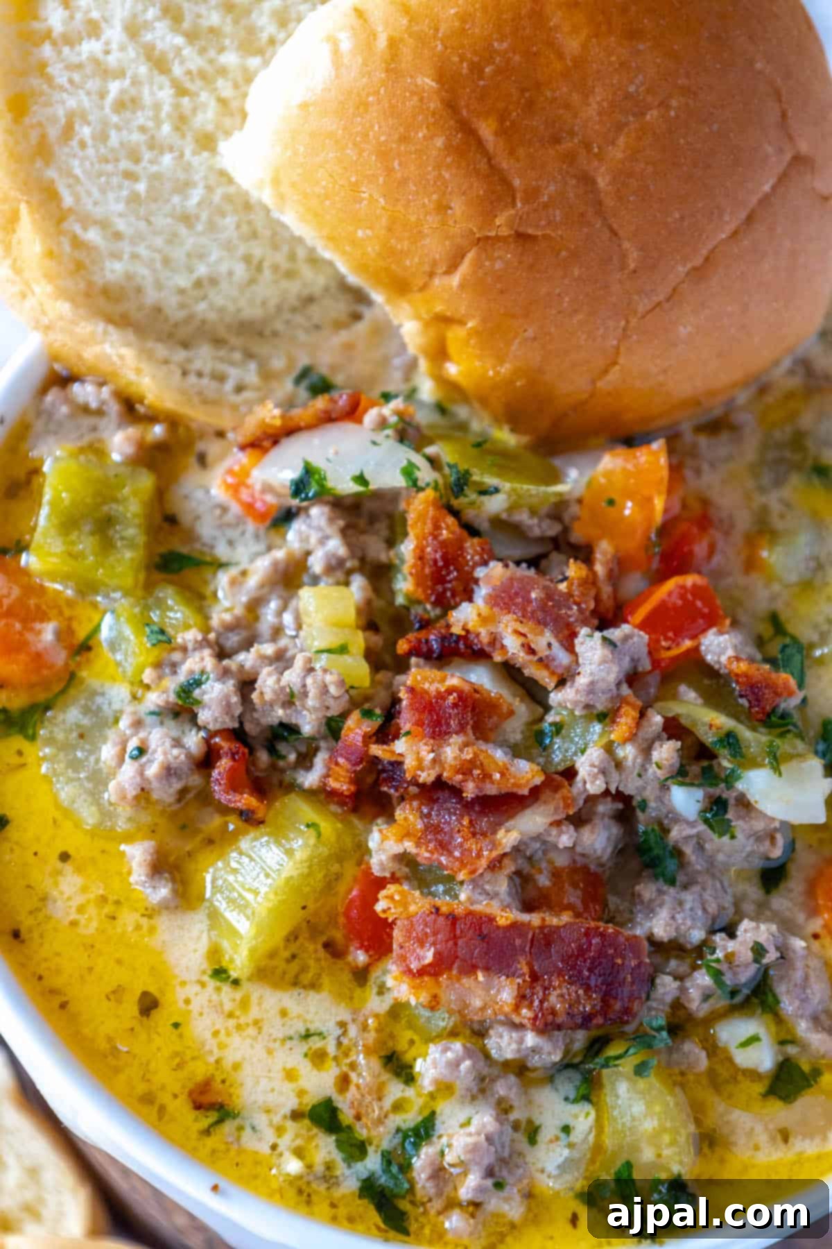 Keywords: soup, meat, vegetables