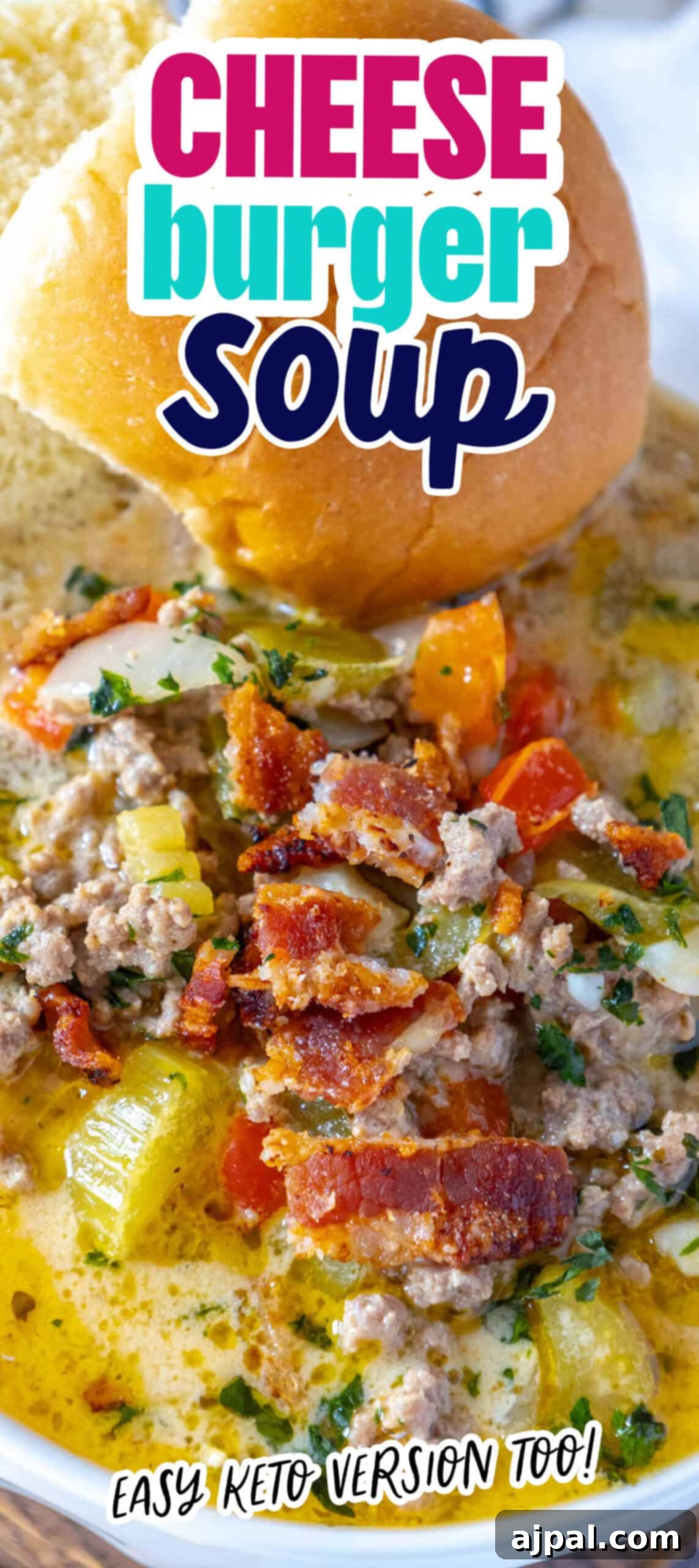 Keywords: Cheeseburger Soup