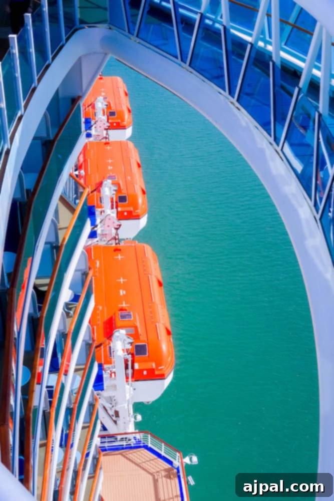 Book a British Isles Cruise: Your Adventure Awaits 3 Panoramic view from the deck of a majestic Princess cruise ship, sailing through the British Isles.