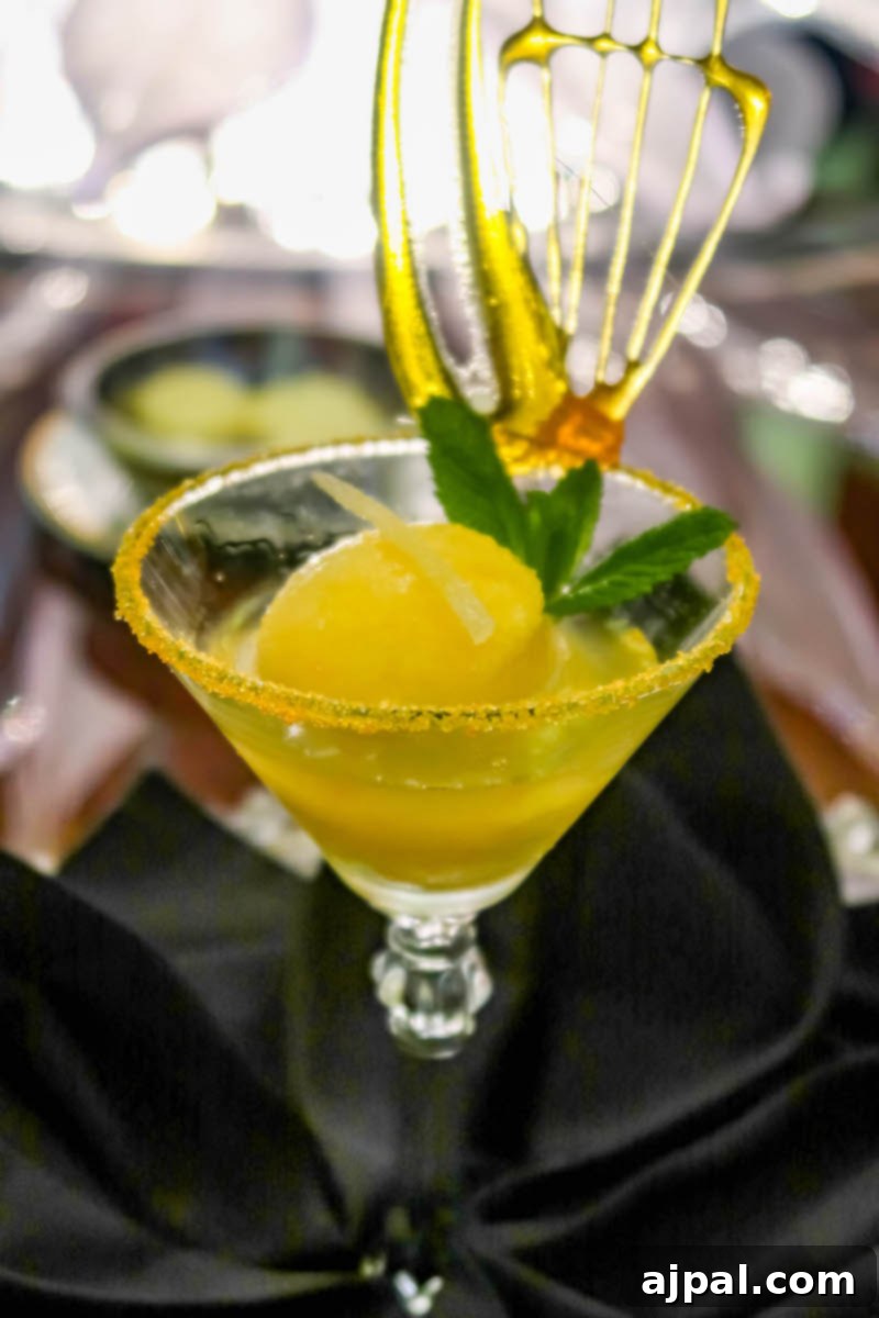 West Coast Majesty: A Royal Princess Voyage 10 A martini in a glass on the Royal Princess Cruise ship.